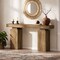 63" Wooden Foyer Stand Console Table for Entryway and Hallway